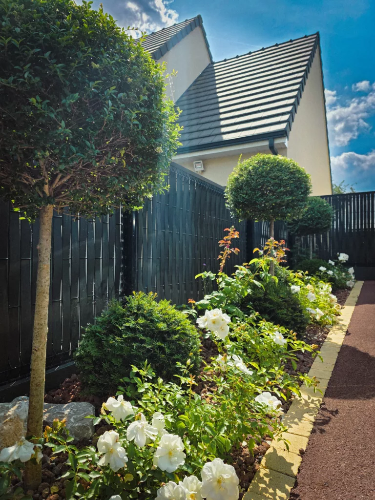 Massif fleuri décoratif Amiens